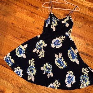 Floral flare dress
